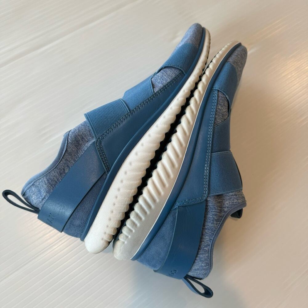 Cole Haan Studiogrand cross cross sneaker trainer blue size 6.5 - Picture 4 of 10
